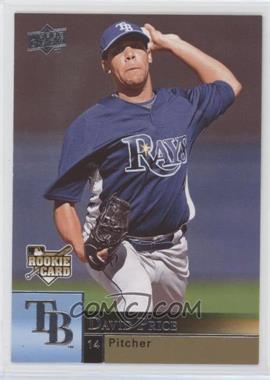 2009 Upper Deck - [Base] #401.1 - David Price (Blue Jersey)