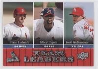 Team Leaders - Ryan Ludwick, Albert Pujols, Todd Wellemeyer