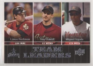 2009 Upper Deck - [Base] #446 - Team Leaders - Lance Berkman, Roy Oswalt, Miguel Tejada