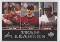 Team Leaders - Lance Berkman, Roy Oswalt, Miguel Tejada [EX to NM]