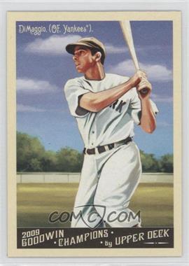 2009 Upper Deck - Goodwin Champions Preview #GCP-1 - Joe DiMaggio