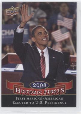 2009 Upper Deck - Historic Firsts #HF-1 - First African-American Elected to U.S. Presidency