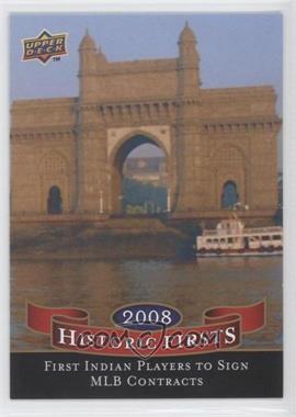 2009 Upper Deck - Historic Firsts #HF-6 - First Indian Players to Sign MLB Contracts