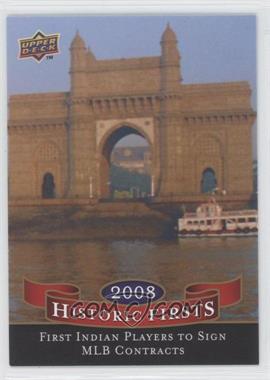 2009 Upper Deck - Historic Firsts #HF-6 - First Indian Players to Sign MLB Contracts