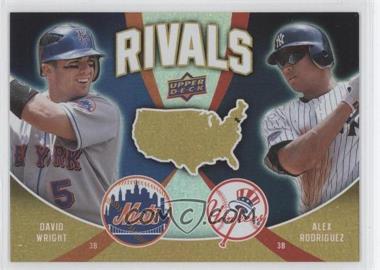 2009 Upper Deck - Rivals #R7 - David Wright, Alex Rodriguez