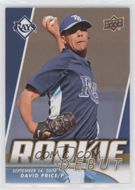 2009 Upper Deck - Rookie Debut #RD-DP - David Price