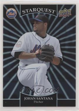 2009 Upper Deck - Starquest - Black Ultra Rare #SQ-16 - Johan Santana