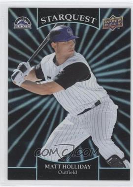 2009 Upper Deck - Starquest - Black Ultra Rare #SQ-20 - Matt Holliday