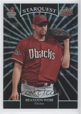 2009 Upper Deck - Starquest - Black Ultra Rare #SQ-28 - Brandon Webb