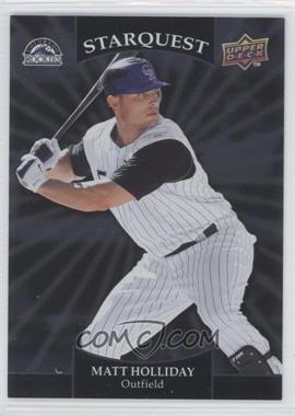 2009 Upper Deck - Starquest - Blue Uncommon #SQ-20 - Matt Holliday