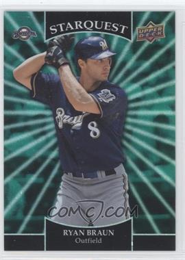 2009 Upper Deck - Starquest - Emerald Super Rare #SQ-23 - Ryan Braun