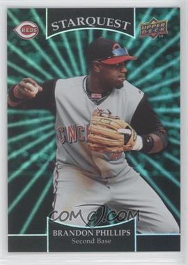 2009 Upper Deck - Starquest - Emerald Super Rare #SQ-27 - Brandon Phillips