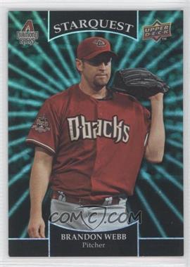 2009 Upper Deck - Starquest - Emerald Super Rare #SQ-28 - Brandon Webb