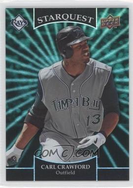 2009 Upper Deck - Starquest - Emerald Super Rare #SQ-30 - Carl Crawford