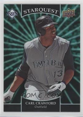 2009 Upper Deck - Starquest - Emerald Super Rare #SQ-30 - Carl Crawford