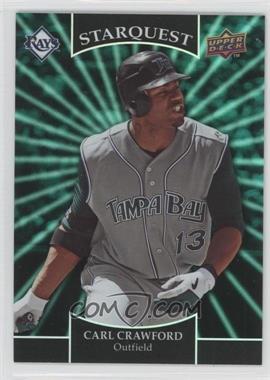 2009 Upper Deck - Starquest - Emerald Super Rare #SQ-30 - Carl Crawford