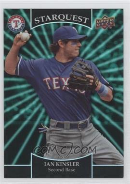 2009 Upper Deck - Starquest - Emerald Super Rare #SQ-42 - Ian Kinsler