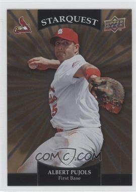 2009 Upper Deck - Starquest - Gold Rare #SQ-1 - Albert Pujols