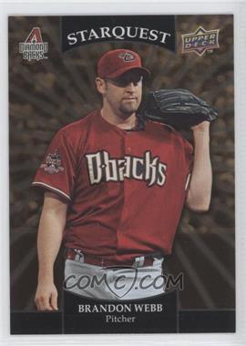 2009 Upper Deck - Starquest - Gold Rare #SQ-28 - Brandon Webb