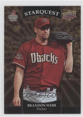 2009 Upper Deck - Starquest - Gold Rare #SQ-28 - Brandon Webb