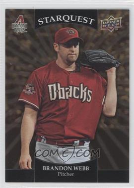 2009 Upper Deck - Starquest - Gold Rare #SQ-28 - Brandon Webb