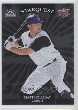 2009 Upper Deck - Starquest - Silver Common #SQ-20 - Matt Holliday