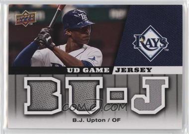 2009 Upper Deck - UD Game Jersey #GJ-BU - B.J. Upton