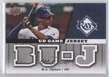2009 Upper Deck - UD Game Jersey #GJ-BU - B.J. Upton
