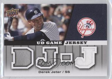 2009 Upper Deck - UD Game Jersey #GJ-DJ - Derek Jeter