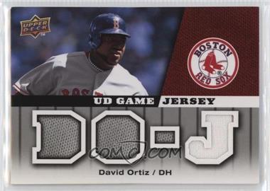 2009 Upper Deck - UD Game Jersey #GJ-DO - David Ortiz [EX to NM]
