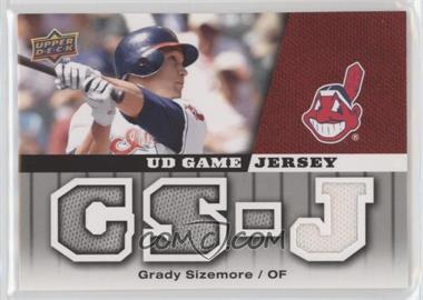 2009 Upper Deck - UD Game Jersey #GJ-GS - Grady Sizemore