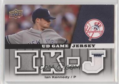 2009 Upper Deck - UD Game Jersey #GJ-IK - Ian Kennedy