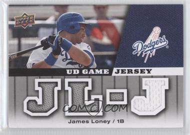 2009 Upper Deck - UD Game Jersey #GJ-JL - James Loney