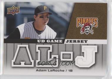 2009 Upper Deck - UD Game Jersey #GJ-LA - Adam LaRoche