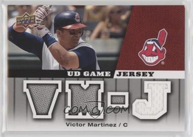 2009 Upper Deck - UD Game Jersey #GJ-VM - Victor Martinez [EX to NM]