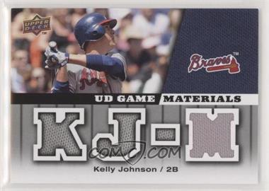 2009 Upper Deck - UD Game Materials #GM-KJ - Kelly Johnson