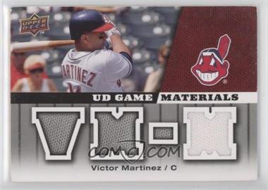 2009 Upper Deck - UD Game Materials #GM-VM - Victor Martinez [Noted]
