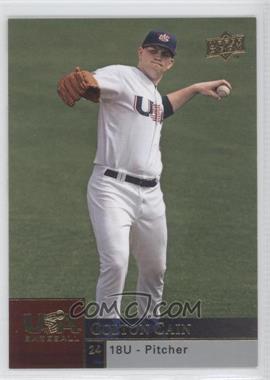 2009 Upper Deck - USA 18U National Team #18U-CC - Colton Cain