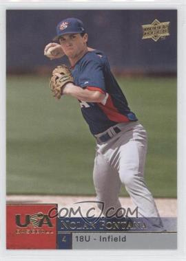 2009 Upper Deck - USA 18U National Team #18U-FO - Nolan Fontana