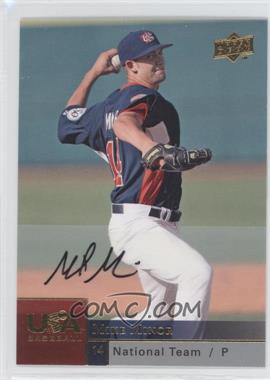 2009 Upper Deck - USA National Team - Autographs #USAB-MM - Mike Minor