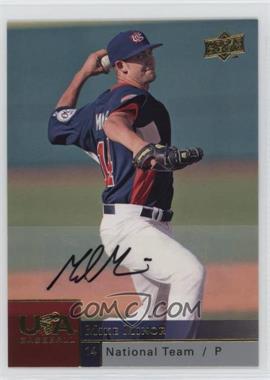 2009 Upper Deck - USA National Team - Autographs #USAB-MM - Mike Minor