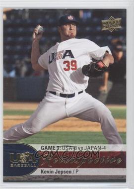 2009 Upper Deck - USA National Team Retrospective #USA-11 - Kevin Jepsen