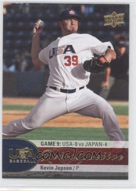 2009 Upper Deck - USA National Team Retrospective #USA-11 - Kevin Jepsen