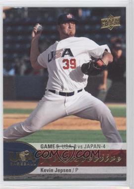 2009 Upper Deck - USA National Team Retrospective #USA-11 - Kevin Jepsen