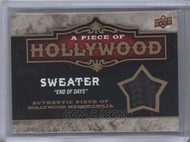 2009 Upper Deck A Piece of History - A Piece of Hollywood #POH-AS - Sweater "End Of Days" (Arnold Schwarzenegger)