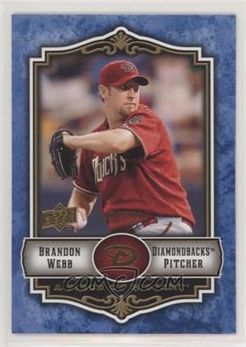 2009 Upper Deck A Piece of History - [Base] - Blue #1 - Brandon Webb /299