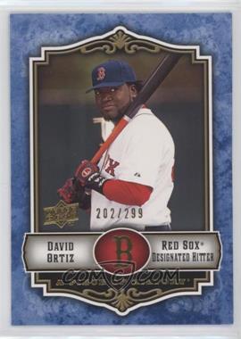 2009 Upper Deck A Piece of History - [Base] - Blue #11 - David Ortiz /299