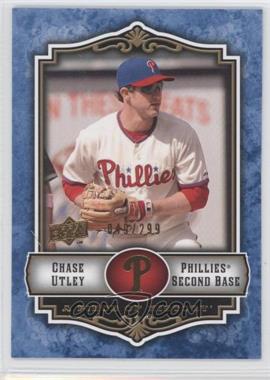 2009 Upper Deck A Piece of History - [Base] - Blue #71 - Chase Utley /299