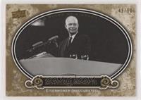 Historical Moments - Eisenhower Inaugurated #/50