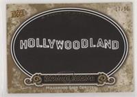 Historical Moments - Hollywood sign debuts #/50